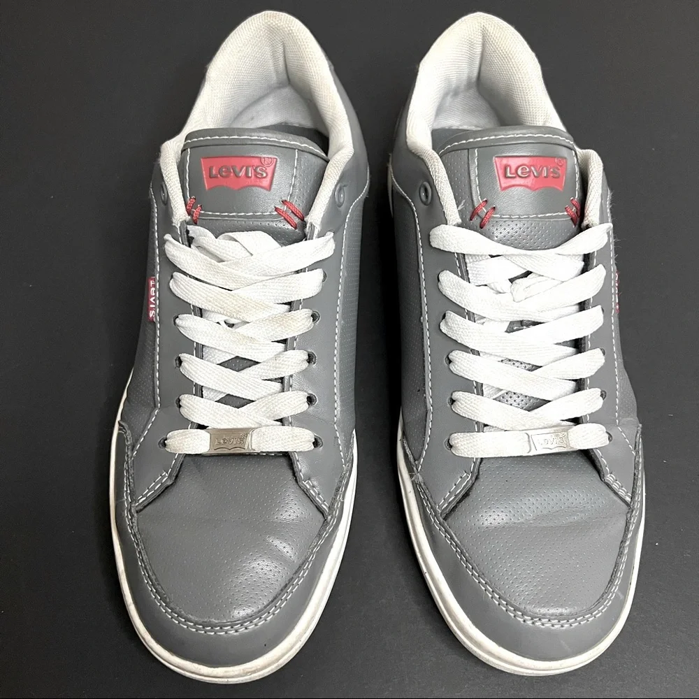 Levi's Gray and White Men's Sneakers